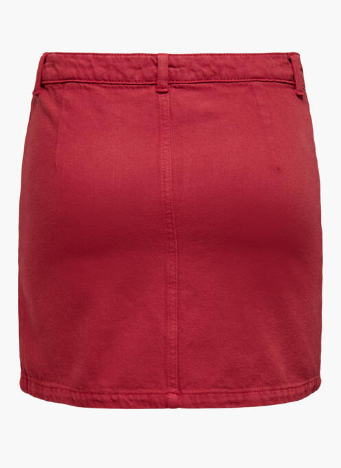 Fustă scurtă roșu ONLY femeie
