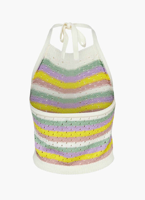 Top alb JACQUELINE DE YONG femeie