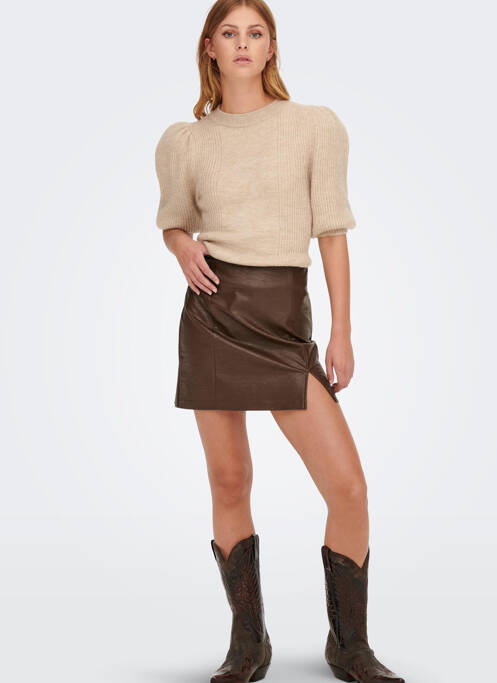 Fustă scurtă roșu ONLY femeie