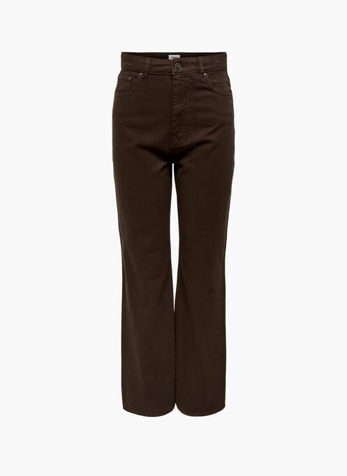 Pantalon drept maro ONLY femeie