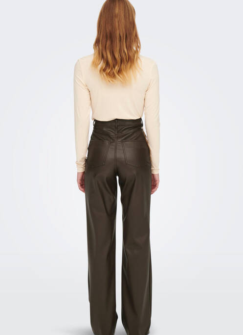Pantalon drept maro ONLY femeie