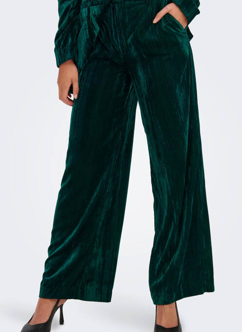 Pantalon larg verde ONLY femme