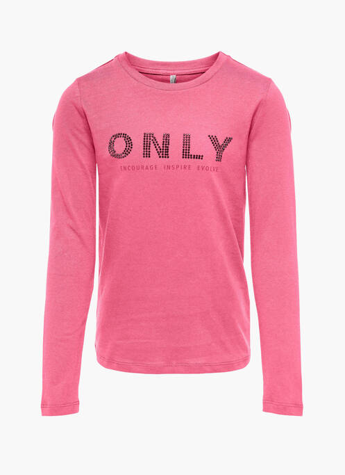 Tricou roz ONLY fată