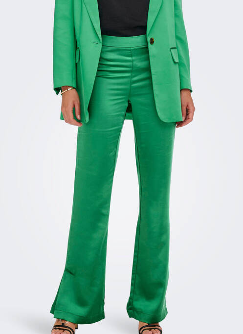 Pantalon larg verde ONLY femeie