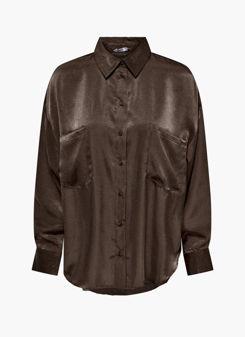 Cămașă maro ONLY femeie