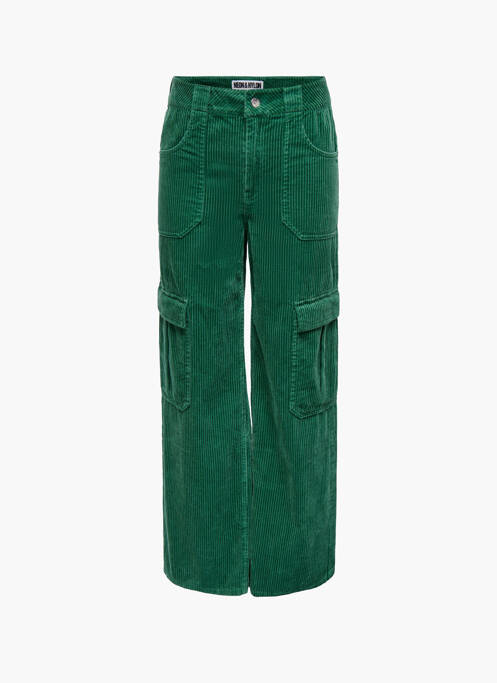 Pantalon cargo verde NEON & NYLON femeie
