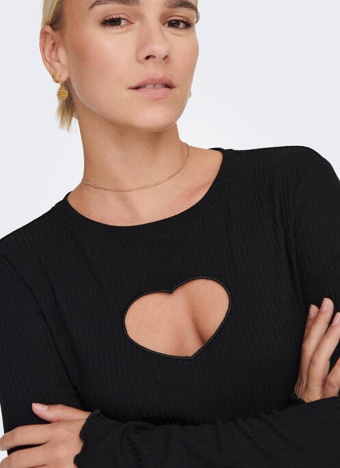 Tricou negru NEON & NYLON femeie