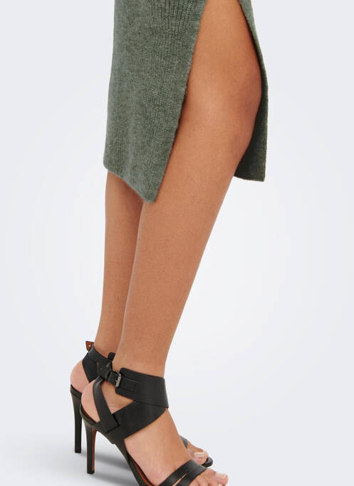 Fustă midi verde JACQUELINE DE YONG femeie