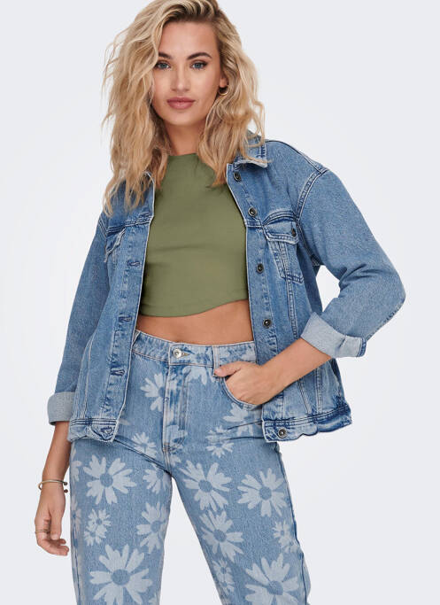 Top verde ONLY femeie