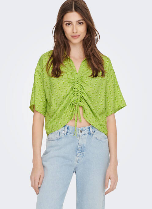 Cămașă verde ONLY femeie