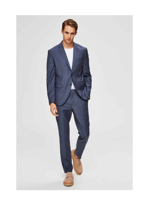 Pantalon chino albastru SELECTED bărbat