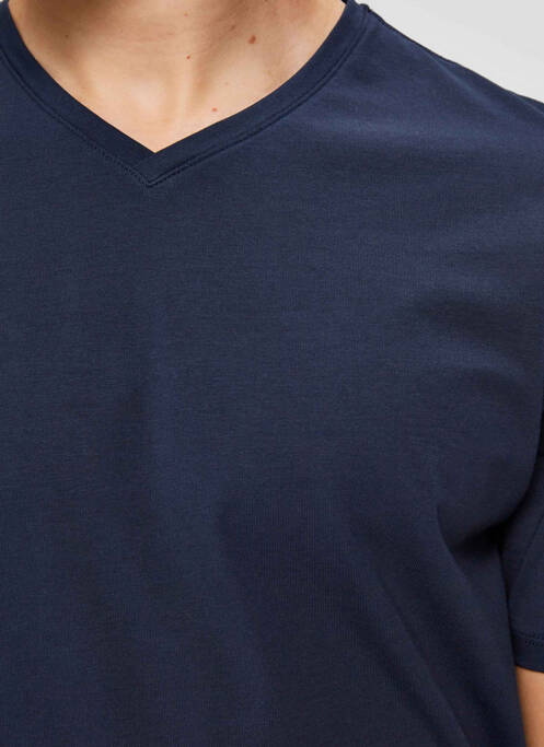 Tricou albastru SELECTED bărbat