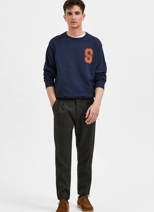 Pantalon chino verde SELECTED bărbat