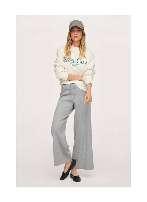 Pantalon evazat maro MANGO femeie