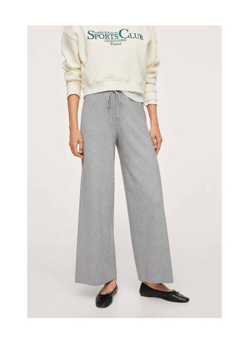 Pantalon evazat maro MANGO femeie