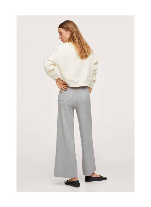 Pantalon evazat maro MANGO femeie