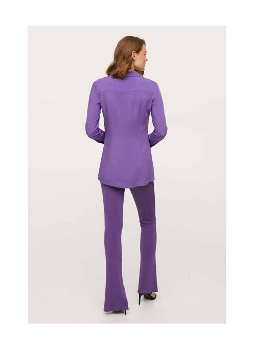 Cămașă violet MANGO femeie