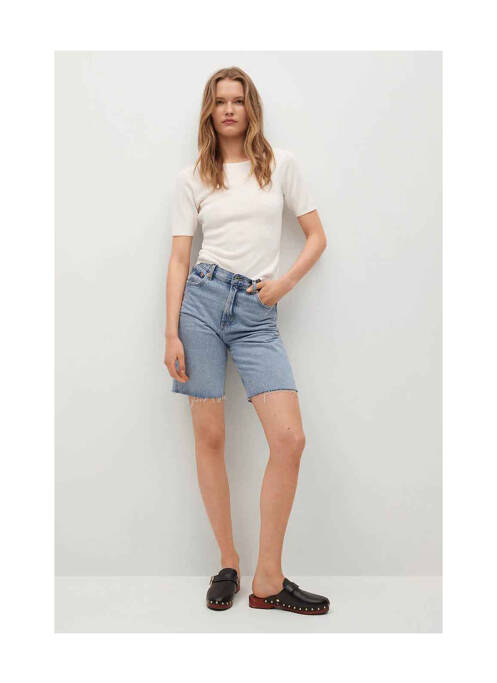 Tricou bej MANGO femeie