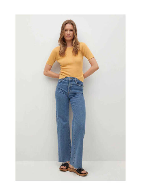 Tricou galben MANGO femeie