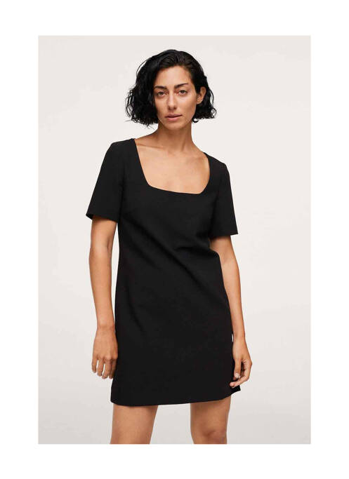 Rochie scurtă negru MANGO femeie