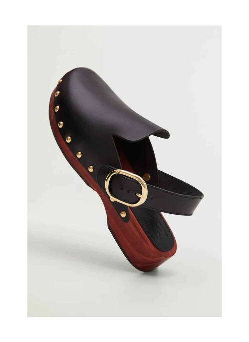 Sandale/Pantofi decupați negru MANGO femeie