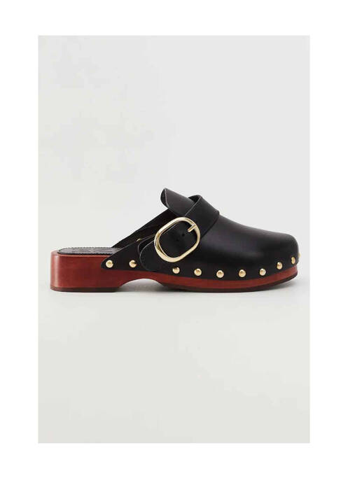 Sandale/Pantofi decupați negru MANGO femeie