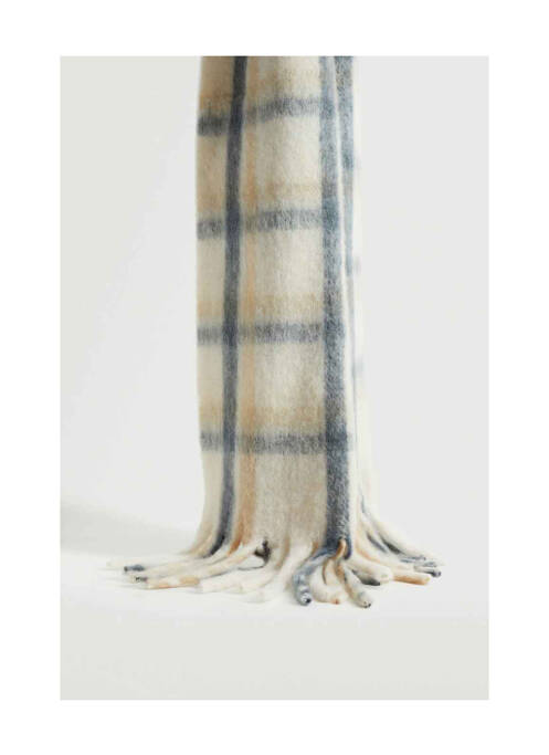 Eșarfă bej MANGO femeie