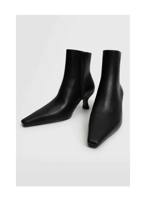 Botine/Ghete negru MANGO femeie