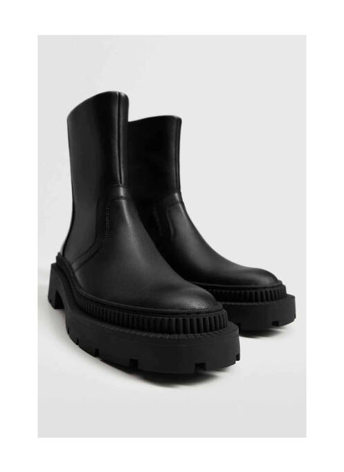 Botine/Ghete negru MANGO femeie