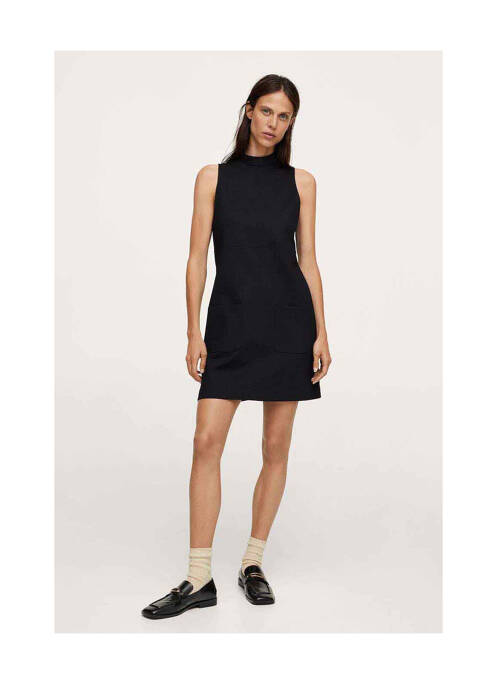 Rochie scurtă negru MANGO femeie
