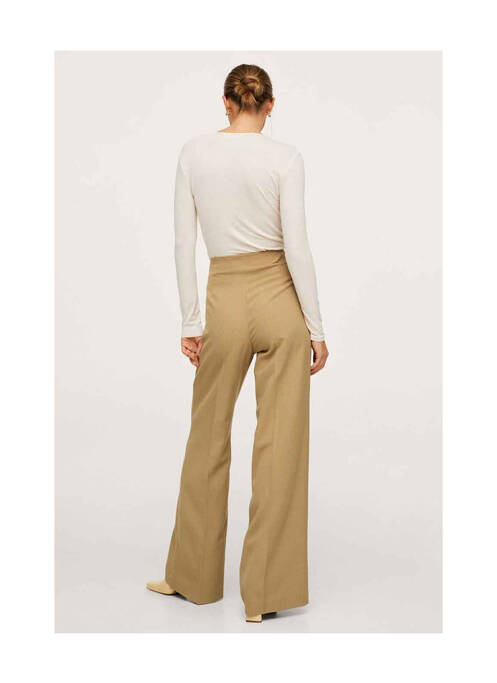 Pantalon evazat maro MANGO femeie