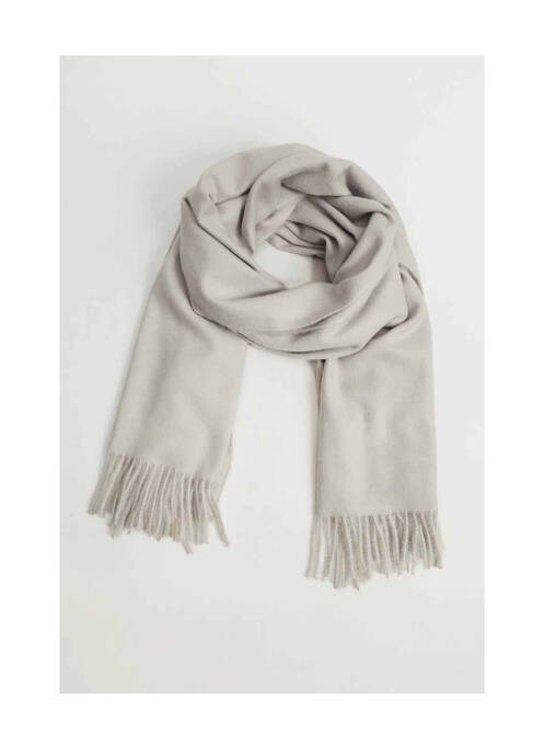 Eșarfă gri MANGO femeie