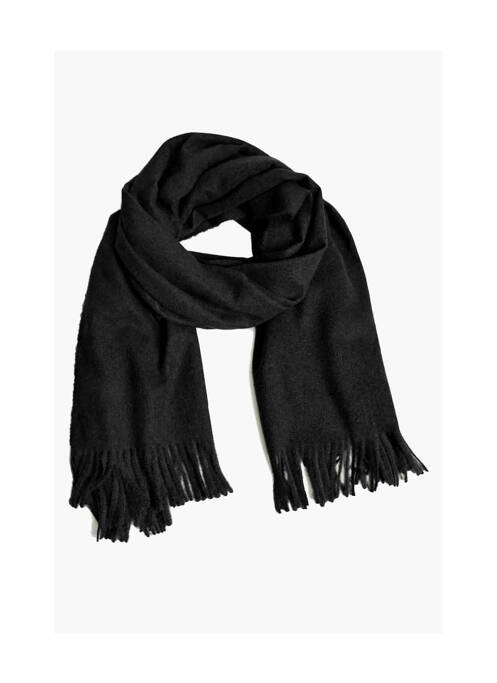 Eșarfă negru MANGO femeie