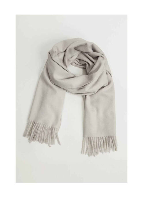 Eșarfă bej MANGO femeie