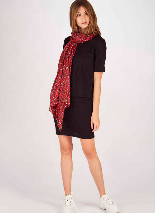 Eșarfă roșu PIECES femeie