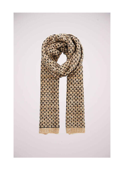 Eșarfă maro PIECES femeie