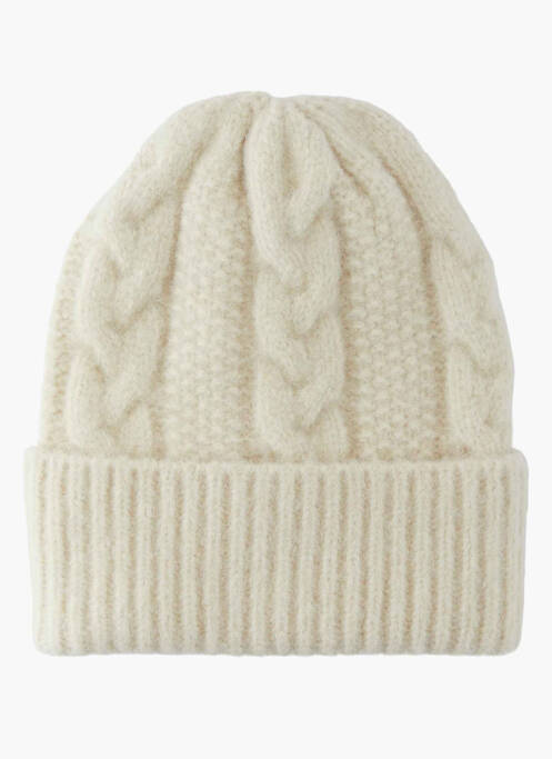 Căciulă bej PIECES femeie