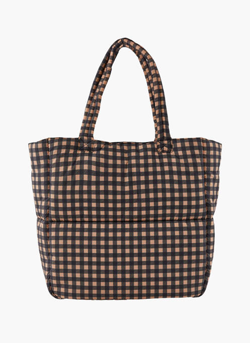 Geantă maro PIECES femeie