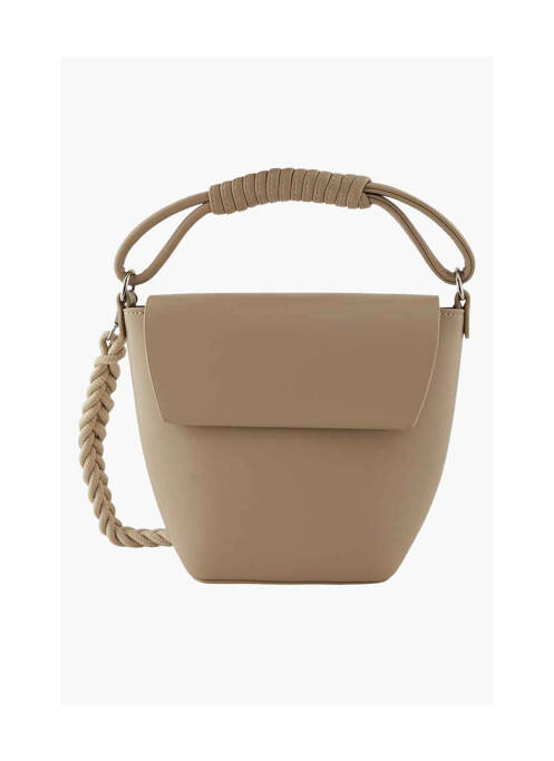 Geantă bej PIECES femeie