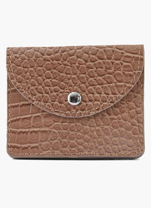 Portofel maro PIECES femeie