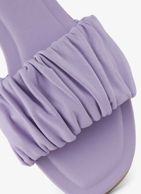 Mulete/Saboți violet PIECES femeie