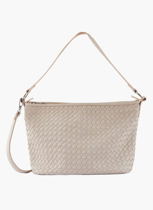 Geantă bej PIECES femeie