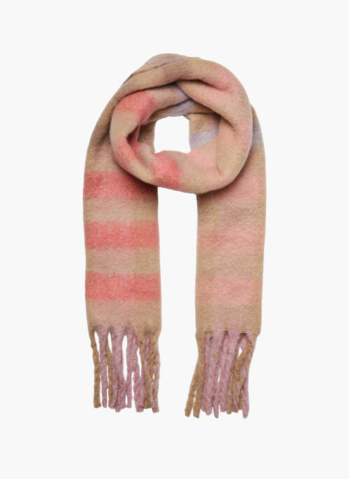 Eșarfă roz PIECES femeie