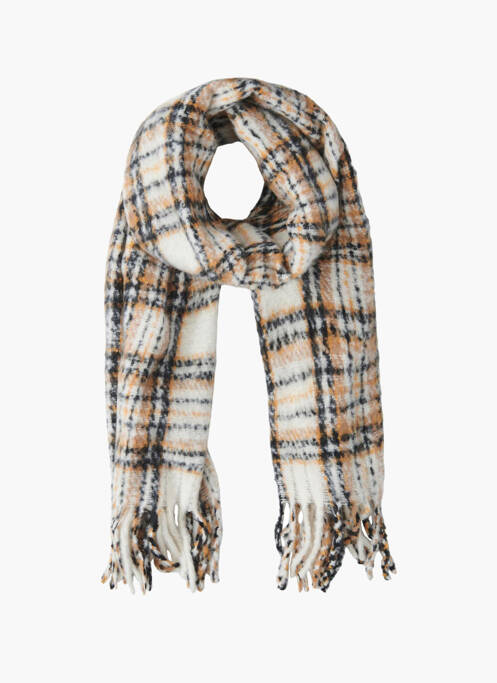 Eșarfă maro PIECES femeie