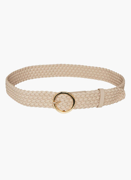 Curea alb PIECES femeie