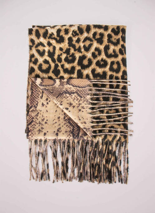 Eșarfă maro MORGAN femeie