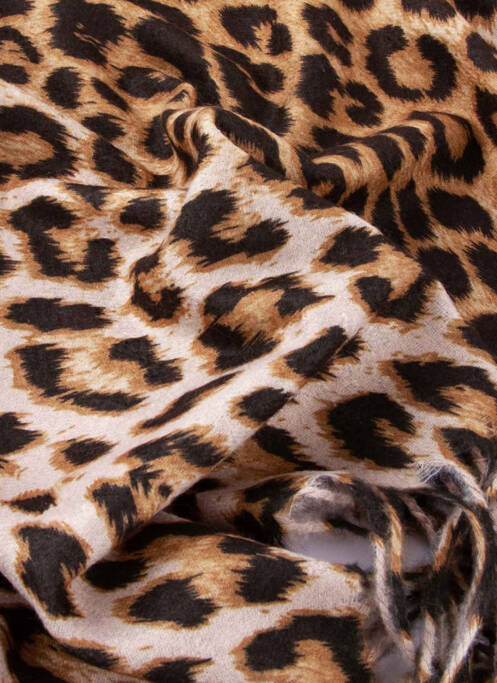 Eșarfă maro MORGAN femeie