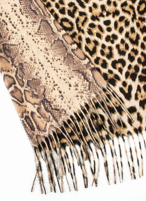 Eșarfă maro MORGAN femeie