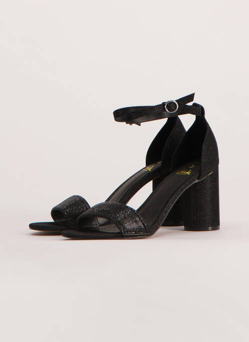 Sandale/Pantofi decupați negru LA STRADA femeie