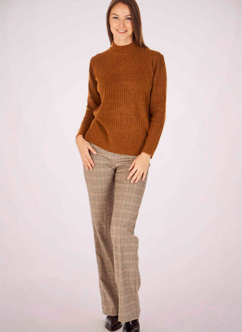 Pantalon drept maro MORGAN femeie